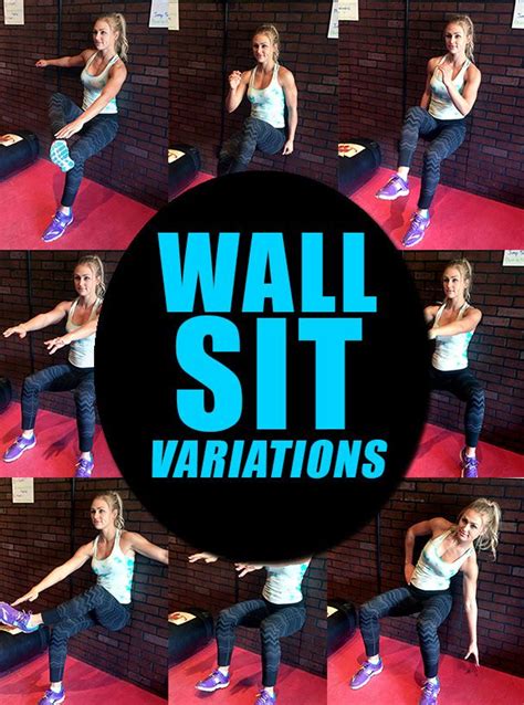 Summer Slim Down Challenge Week Wall Sit Variations How To Slim