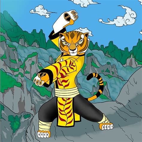 Tiger Kung Fu Panda