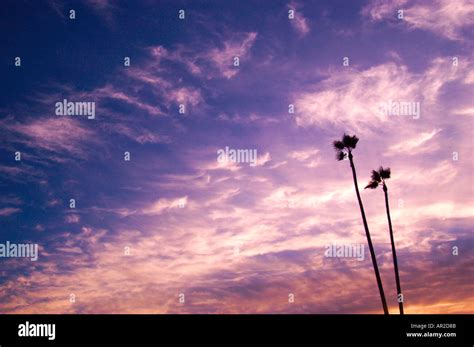 Twin Palms California Stock Photo Alamy