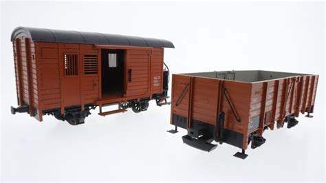 LGB G 4021 Freight Carriage Two 2 Axle Freight Cars Catawiki