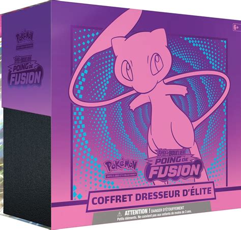 Coffret Dresseur d élite Pokémon EB08 Carte à collectionner fnac