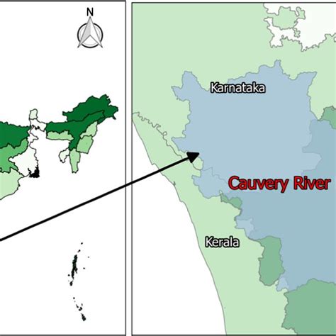 Cauvery river basin extent and boundary | Download Scientific Diagram