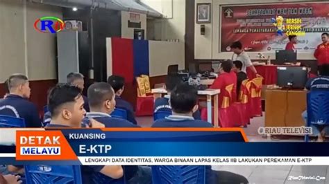 LENGKAPI DATA IDENTITAS WARGA BINAAN LAPAS KELAS II B LAKUKAN