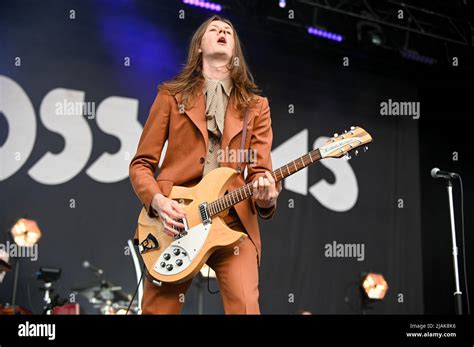 Tom Ogden Of Blossoms Pop Band Performs Live On Stage At The Tramlines