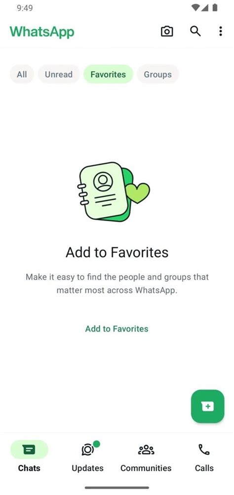 Whatsapp Now Lets You Favorite Chats And Group Conversations Phonearena