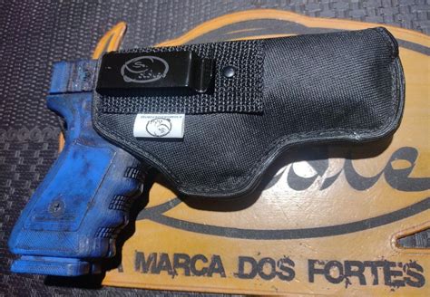 Coldre Velado Glock G Forro Luxo Sr Coldres