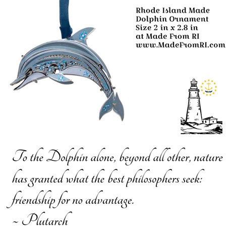 The Dolphin: Friendship For No Advantage at Made From RI - Made From RI