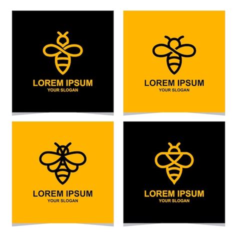 Premium Vector Bee Logo Designs