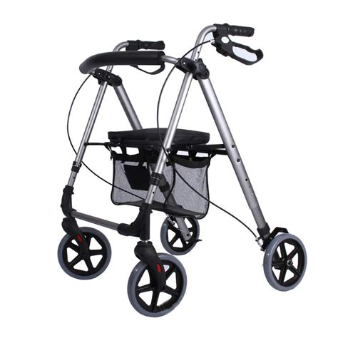 Buy Walkers For Seniors Walking Frame Folding Trolley Light Aluminum