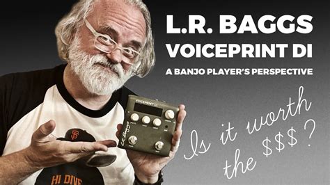 Is The Lr Baggs Voiceprint Di Good For Banjo Youtube