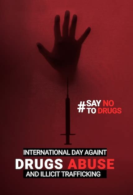 Premium Photo | Drug abuse awareness banner