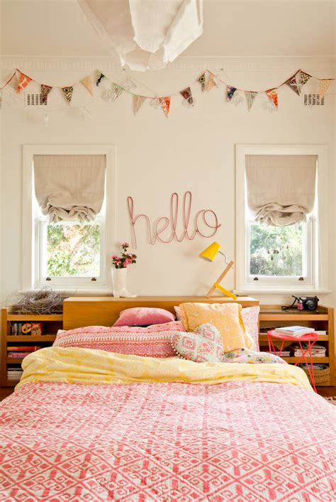 Pink And Yellow Bedrooms Cottage Bedroom | atelier-yuwa.ciao.jp