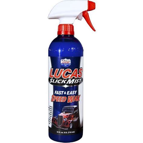 Lucas Oil Products Slick Mist Speed Wax Spray 24oz