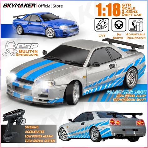 Skymaker Ldr C Ld Rc Drift Car Gtr R Ghz Rwd With