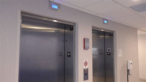 Otis Gen2 MRL Traction Elevators At Holiday Inn Express In Warsaw IN