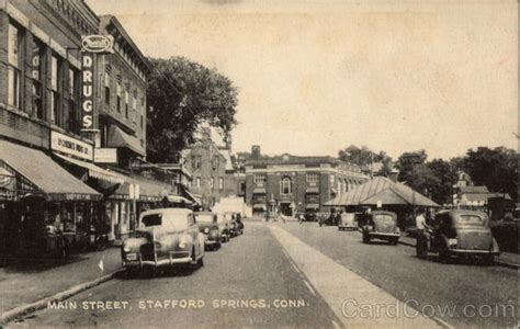 Main Street Stafford Springs Ct