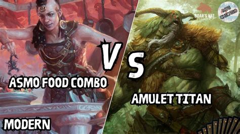 Asmo Food Combo Vs Amulet Titan Mtg Modern Youtube