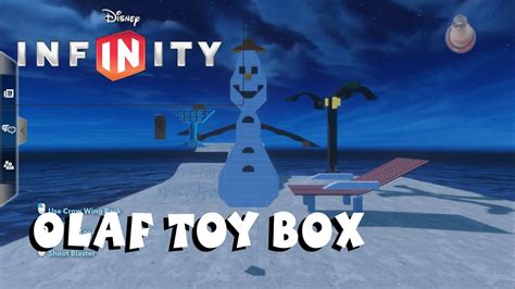 Disney Infinity Olaf Themed Toy Box Shares Youtube