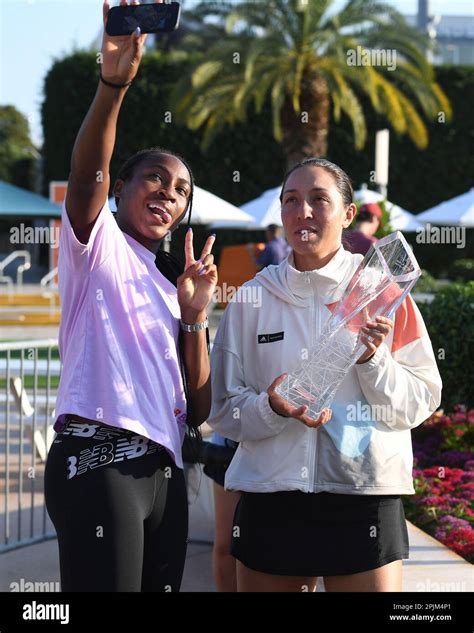 Miami Gardens Fl Usa Nd Apr Coco Gauff And Jessica Pegula