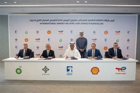 Ruwais Lng Project Adnoc Partners With Global Energy Giants For