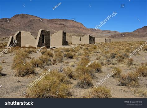 Ruins Fort Churchill State Historic Park Stock Photo 2223954071 ...