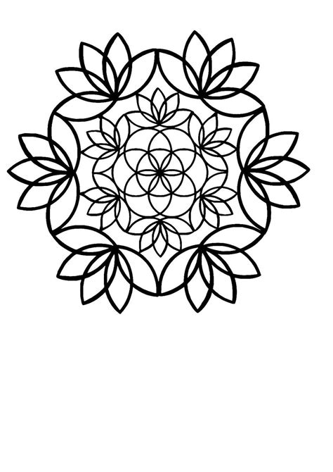 Mandala Lotus Stencil Mandala Reusable Wall Art Clothes Flower of Life - Etsy