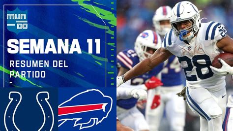 Indianapolis Colts Vs Buffalo Bills Semana Nfl Game