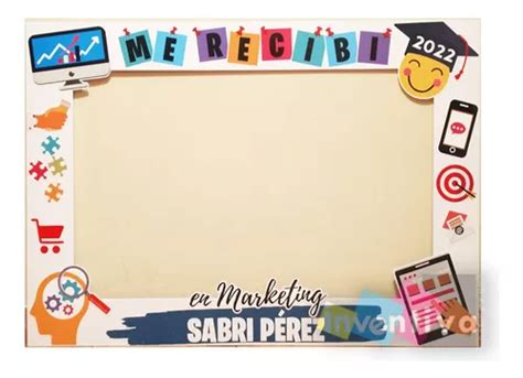 Marco Selfie Marketing Egresados 100x70 Todo Personalizado