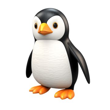 3d Penguin Model Illustration, 3d Penguin, Penguin, Nature PNG Transparent Image and Clipart for ...