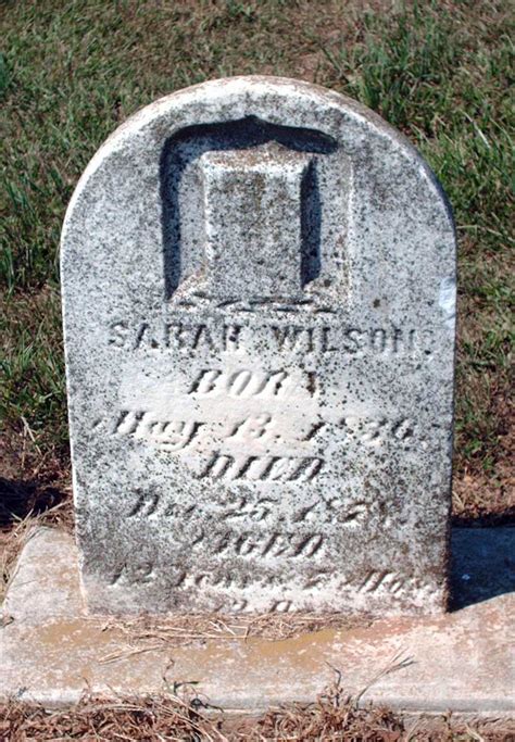 Sarah Wingerd Wilson 1836 1878 Mémorial Find a Grave