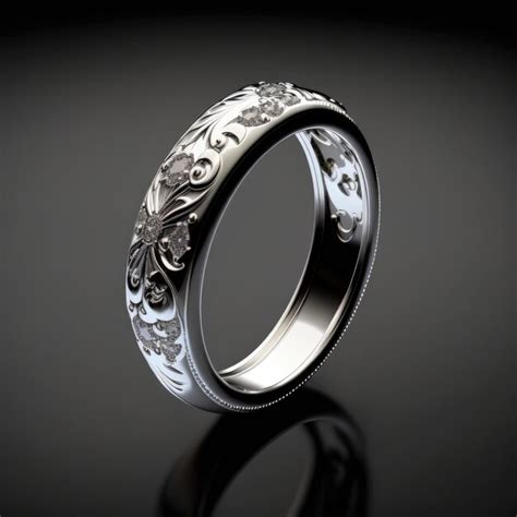 silver ring design pictures