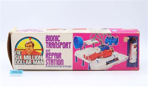 Bionic Transport Repair Station Complete W Box Six Million