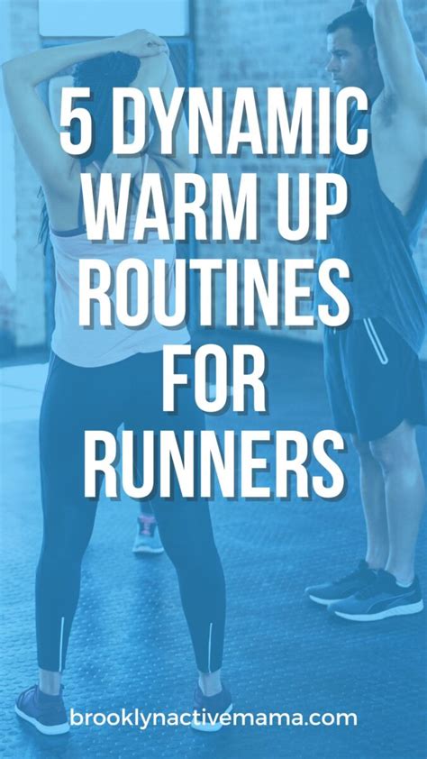 Dynamic Warm Up Routines For Runners Brooklyn Active Mama