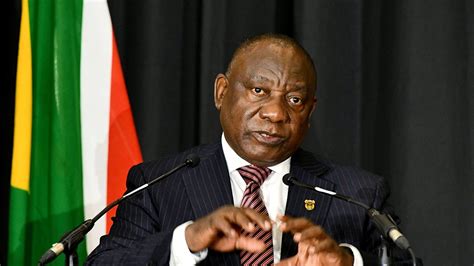 The Brief On Twitter South African President Cyril Ramaphosa Has