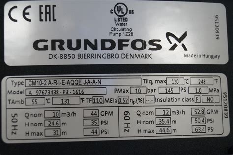 Grundfos CM10 2 A R I E AQQE J A A N Kreiselpumpe Pumpe Wasserpumpe EBay