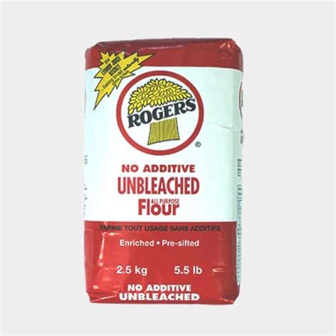 NO ADDITIVE ALL PURPOSE FLOUR 2 5kg Rogers Foods