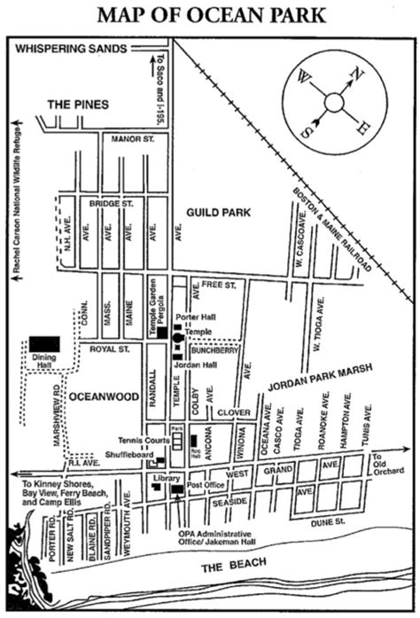 Ocean Park Map - Ocean Park Association