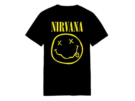 Camisetas Manga Corta Mujer Camiseta De Mujer Nirvana