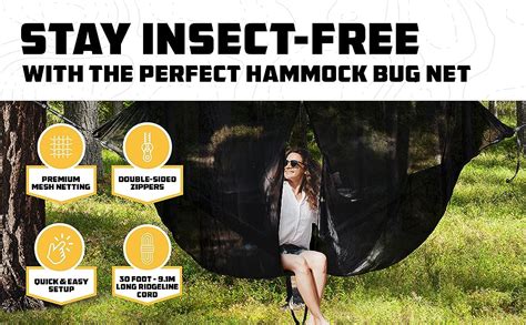 Amazon Wise Owl Outfitters Hammock Bug Net The SnugNet Mosquito