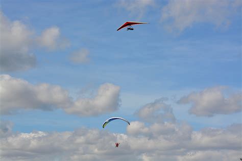 Paragliding Hang Gliding Cloudy Free Photo On Pixabay Pixabay