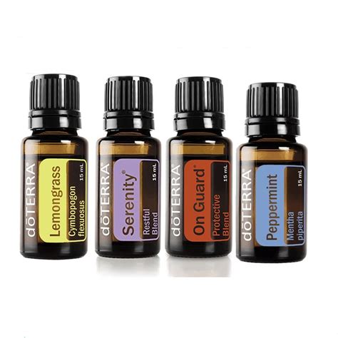 Doterra Essential Oil 15 Ml Lemongrass Serenity On Guard Peppermint Shopee Malaysia