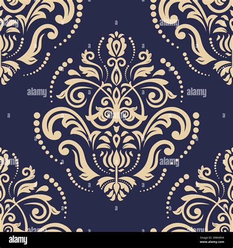 Orient Vector Classic Pattern Seamless Abstract Background With