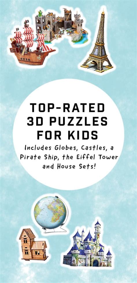 Best 3D Puzzles for Kids in 2019 Top 10 List - Happy Little Tadpole