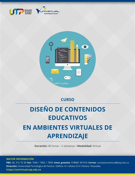 Pdf Curso Univirtual M Dulo Dise O Instruccional