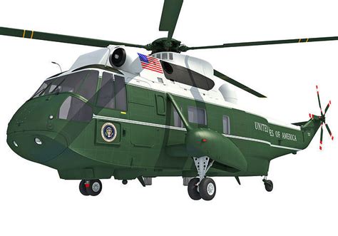 Marine One Helicopter 3D model | CGTrader