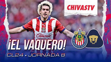 Gool De Cade Cowell Chivas Vs Pumas J8 Clausura 2024 YouTube