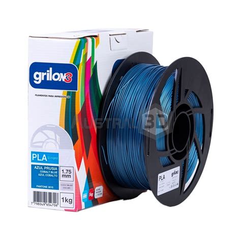 Austral 3D Rosario Filamento Grilon3 PLA 1 75mm AZUL PRUSIA 1kg