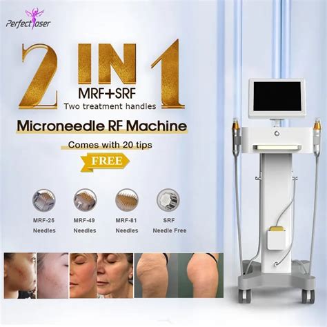 Vertical Radio Frequency Rf Microneedling Stretch Marks Remove Machine Micro Needling Wrinkles