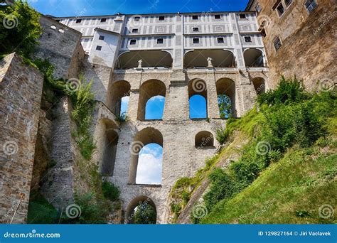 Cesky Krumlov Castle in the Czech Republic Editorial Stock Image ...