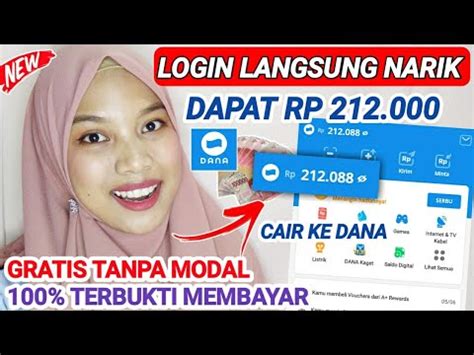 Aplikasi Penghasil Uang Terbukti Membayar Gratis Tanpa Modal Youtube